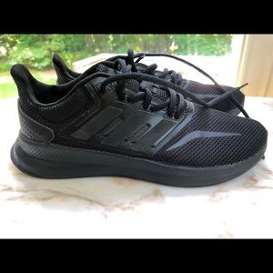 Adidas black sneakers [size 5]